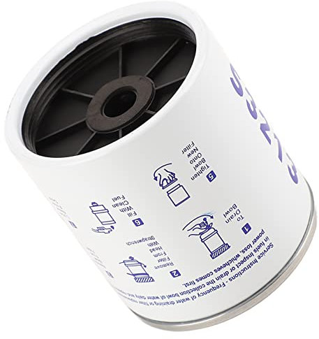 Tomvorks S3213 Filtro di Separazione delle Acque a Combustibile, Acciaio Inossidabile Resistente alla Ruggine con Filtro Multistrato, Compatibile con Yacht a Moto, Adatto, per L'uso