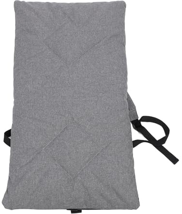 Yctze Cojín de Asiento con Respaldo Ajustable, Cojín Portátil para Silla de Camping, con Correas para los Hombros con Senderismo Al Aire Libre, Pesca, Picnics, Ideal para Actividades Al Aire Libre