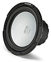 KICKER KM10 10-inch (25cm) Weather-Proof Subwoofer for Enclosures, 2-Ohm