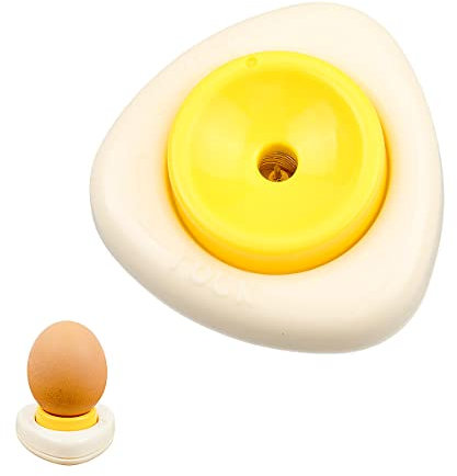 Egg Piercer with Lock, Jagowa Semi-Automatic Hole Puncher Safe and Fast Pinhole Egg Piercer Tool for Raw Soft Hard Boiled Egg