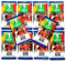 Topps Match Attax Euro 2024-10 Booster mit je 8 Trading Cards NEU