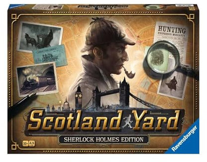 Scotland Yard - Sherlock Holmes Edition: Jagd AUF Moriarty IN London | DE/EN/IT/FR/SP