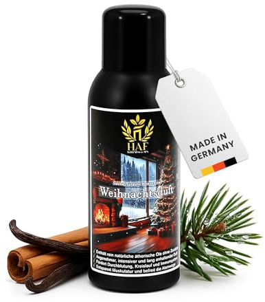 HAF Sauna - Concentrado para sauna (100 ml, aroma a sauna con aceites esenciales naturales, infusión de sauna sin aditivos artificiales)