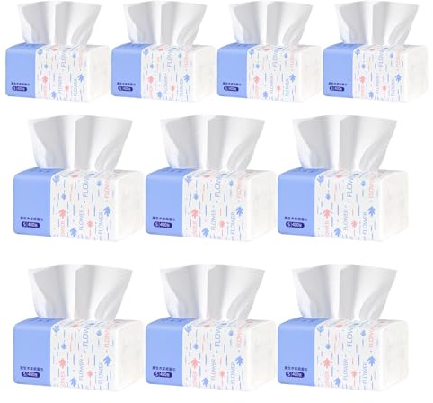 Fickor – Kosmetiktücher i förvaringslådor | Weiche Papierfickor | Anteckningar Papierservietten för Küche, Zuhause, Wohnzimmer, Arbeitsplatz, Gewerbewohnung, Im Freien, Schlafsaal, Schla