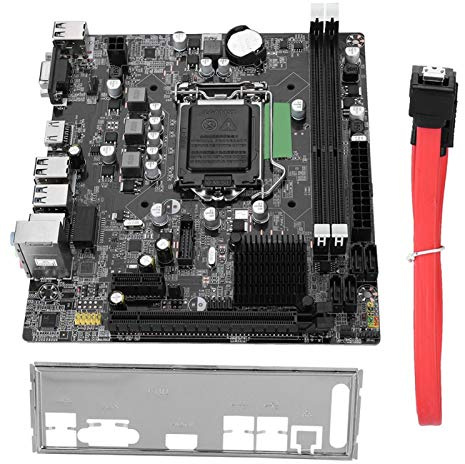 Desktop Computer Motherboard,DDR3 Motherboard for B75,LGA 1155,DDR3 1066/1333/1600/1866MHz,6-Channel Audio,PCI-E X16 /USB 3.0/SATA 3.0/RJ45/HDMI/VGA Interface,Support I3 I5 I7 CPU