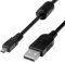 Replacement USB Camera Transfer Data Sync Charger Charging Cable Cord for Panasonic Lumix Camera DMC-G7 DMC-S5 DMC-ZS25 DMC-TZ35 ZS40 TS30 SZ3 TZ8 TZ11 TZ15 TZ24 F2 FH25 GF3 GF5 GX1 FH4 & More (Black)