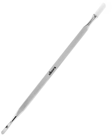 ohora Care Pro Easy Dual Stick - Stainless Steel, Professional Salon Quality, Nail Art Tools for Salon & Home