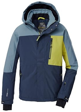 Killtec pojkar Ksw 200 Bys Ski Jckt Skidjacka/funktionell jacka med huva och snöfall