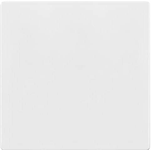 TG Schraubenlose Doppel-Blind-Wandplatte, kindersichere Blindabdeckung für Gerätesteckdosen, mittlere Größe, 2-Gang, 12,4 cm H x 12,5 cm L, Polycarbonat-Thermoplast, UL-gelistet, SP-MB2-W, Weiß, 1