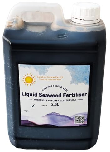 Seaweed Liquid Fertiliser | 2.5L | Premium Fertiliser | Organic | Boost for all Plants | Healthy Growth OFFER : Buy 2 and get the 3rd FREE