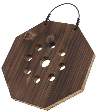 Toyvian Fioriera Da Parete in Legno Per Piante Da Espositore Per Corna e Piante Montaggio Facile Per Balcone