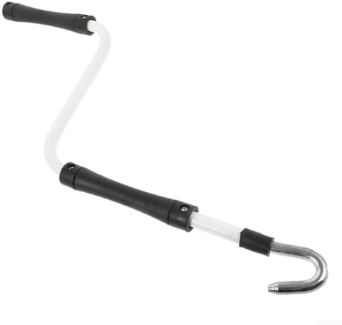 RV Awning Crank Handle, Winder Stable Hand Gear Hardware Canopy Telescopic Awning Crank Handle 52CM Metal Operating Rod Indoor Outdoor Roller Blind Extension Pole Window Shade Control