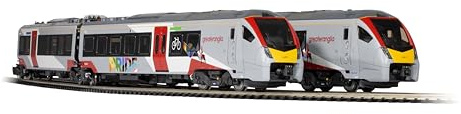 Hornby R30446 Greater Anglia Class 755-4 FLIRT 4 Car Pride Livery Train Pack