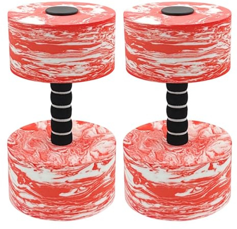 Set Di 2 Manubri Per Acquagym, Set Di Manubri Galleggianti In EVA, Manubris Per Piscina, Adatti Alle Articolazioni, Per Perdita Di Peso, Modellamento Del Corpo, Allenamento Di Resistenza, Fisioterapia