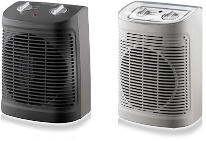 Bundle Rowenta SO6510F2 Chauffage soufflant salle de bain, 2 réglages, mode éco, silencieux, sécurité + SO2320F2 Radiateur compact, 2 puissances, silencieux, transport facile