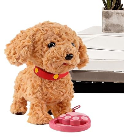 Eojpdji Cane Elettronico,Apprendimento Linguistico Interattivo - Robot Giocattolo Animale Domestico Elettronico,per Soggiorno Camera da Dormitorio Viaggio Appartamento