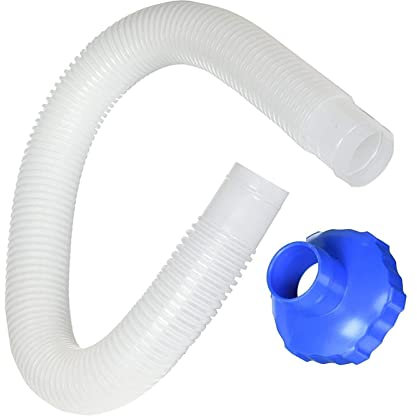 Mandeep Tuyau et Adaptateur pour Piscine Hors Sol - Accessoire pour Piscine Hors Sol - Ensemble Complet - 1 Pièce - ABS