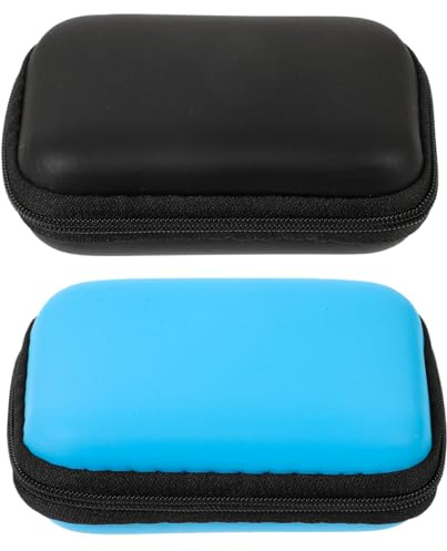 Brightfufu Custodia Protettiva Portatile 2 Pezzi Custodia Rigida Per Trasporto Organizzatore Da Viaggio 4.3X2.8X2.4 Pollici Borsa Per Conservazione Di Abbigliamento Scarpe E Accessori
