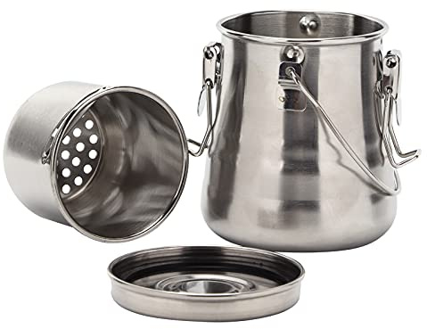 DriKou Cubo para Lavar Pinceles, Material plástico, fácil de Transportar, Suministro de Pintura con un Solo Clip, Lata de Aceite para Estudiantes de Arte, Pintor, espíritus de