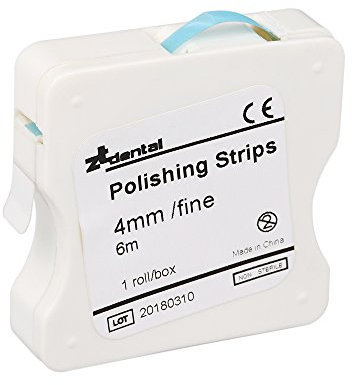 Anself 1 Rolle/Box zum Polieren von Zähnen, 4 mm, zum Schleifen der Zahnaufhellung