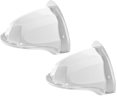 PRETYZOOM Outdoor Camera Rain Cover Security Camera Sun Rain Cover Housing for Cctv and Smart Cameras Weatherproof Protector with Sunshade Design Wall Mount 2-Pack 11.42 X 8.27 X 5.12 in