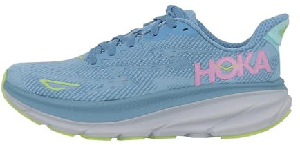 HOKA Clifton 9 Damen Laufschuhe, Dusk Pink Twilight, 38 2/3 EU