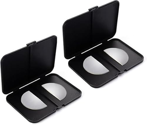 SKYWAY 2 Pack Bifokalgläser zum Aufkleben, Verwandelt Sonnenbrillen, Fahrradbrillen und Schutzbrillen in vergrößerte Bifokalgläser(1.5)