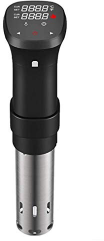 SMSOM sous Vide Cooker Sou Vide Circulateur Immersion Circulateur Sou Vide Machine Température de contrôle précise et minuterie, Petite mais puissante, 1100W, Noir