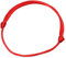 Adjustable Cord Kabbalah Evil Eye Red Bracelet, One size