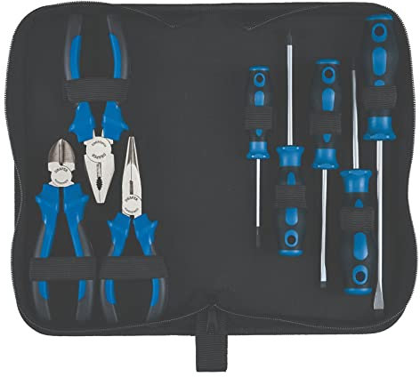 Draper 28020 Screwdriver and Plier Set (8 Piece)