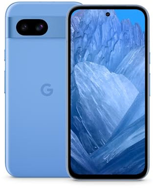 Google Pixel 8a - Smartphone Android Libre con Cámara Pixel Avanzada, batería de 24 Horas de duración y potentes Funciones de Seguridad - Celeste, 128GB (Reacondicionado)