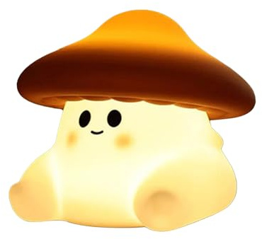 Bvizyelck Lampe LED Champignon - Lampe Décorative Mignonne en Forme de,Décor d'Ambiance Innovant avec Capteur Respectueux de la Peau pour Maison, Pièce, Bureau, Garçons et