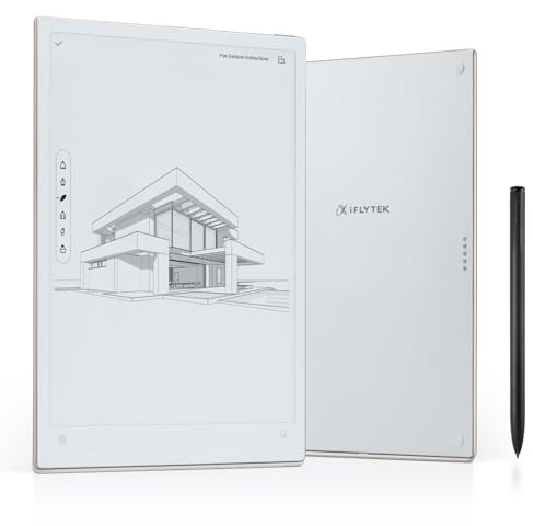 iFLYTEK AINOTE 2: 10.65 E-Ink Digital Paper Tablet – AI Meeting Assistant, Automated Smart Summaries, Live Voice-to-Text Transcription & Included Stylus