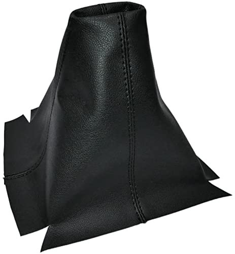 Aerzetix - C57819 - Cuffia soffietto per leva del cambio - compatibile con VW Polo 9N dal 2002 al 2009 - colore: nero - in pelle sintetica