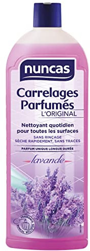 Nuncas Carrelages Parfumés - Nettoyant pour Sols - Lavande - 1000ml