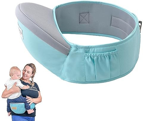 baby Hüftsitzträger für Kleinkinder, ergonomischer Hipseat, einstellbar, geeignet für Babys von 0-36 Monaten