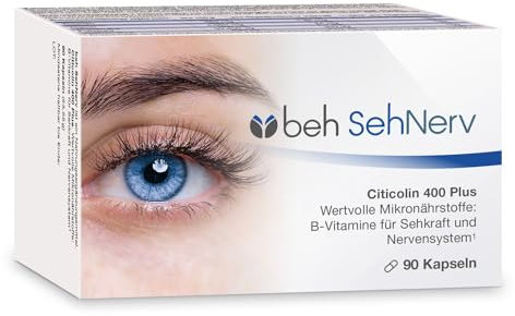 beh Sehnerv - mit Citicolin, Thiamin, Riboflavin, Niacin, Vitamin B6, Vitamin B12 & Folsäure, 90 St. für 3 Monate