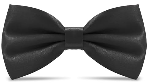 AHLPO Nœud papillon élégant pour homme - De haute qualité, réglable avec crochet, nœud papillon pour costume de mariage, fête, bureau, cadeau, nœud papillon pour homme, femme, garçon, nœud papillon