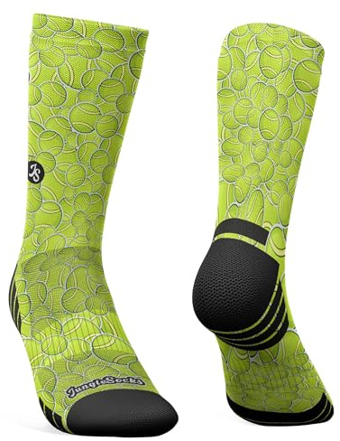 Jungle Socks Padel Series - Calzini ad Alte Prestazioni per Padel, Traspiranti, Comprimibili e Rinforzati.