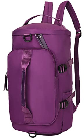 Sac de sport léger pliable unisexe pour le sport, le week-end, les voyages, le fitness, sac de sport, sac de sport, étiquettes de bagage colorées (PP2, taille unique)