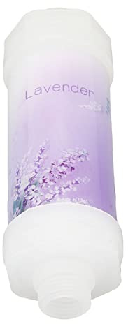 HUSHUI Duschfilter Förbättra Badvattenkvaliteten med Dubbelfiltrering för Hudens Hälsa 1 X Duschfilter (Lavendel)