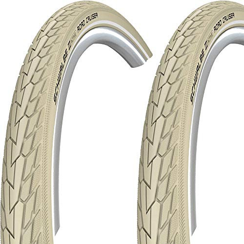 2X Schwalbe Road Cruiser Green Compound 26Zoll 47-559 K-Guard SBC Twin Creme ref