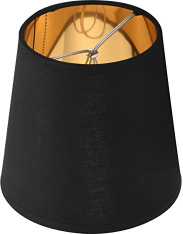 Rtauhife Kleiner Lampen Schirm 3 Set mit Kronleuchter Schirm Kleiner Lampen Schirm Klipp für Kandelaber Birnen Tisch Kronleuchter Wand Leuchte