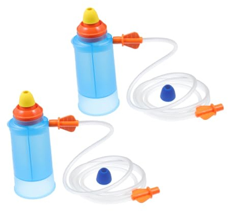 UPKOCH 2 Piezas Irrigador Nasal Botella de Limpieza Nasal Casero para Adultos Hogar