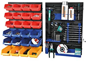 Brüder Mannesmann Werkzeuge M41555 Werkzeug-Organisations-Set 43-tlg