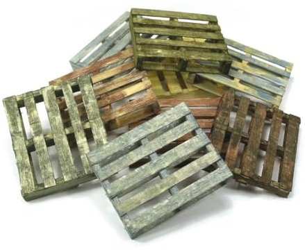 1/35 Holzpaletten, 4 Stück