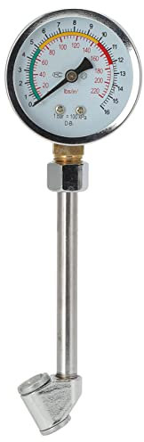 VOBOR Reifendruckprüfer,Luftdruckprüfer Hochgenaues Leicht Ablesbares Reifendruckmesser für Fahrrad,Autos,Motorräder