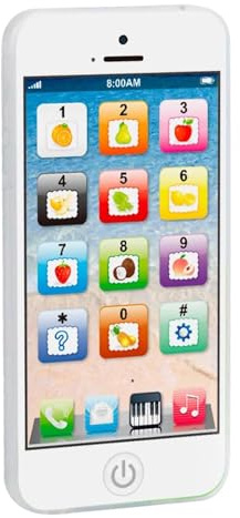 Toy Phone Baby Phone Toys for 1-3 Year Old Boys Girls Fake Phone Toy Baby Mobile Toys Gifts for Toddler Boys Girls Age 1 2 3 Birthday Present Gifts Age 6M+
