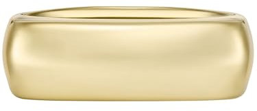 Fossil Damen-Siegelring Heritage D-Link Glitz Edelstahl goldfarben, JF045867107