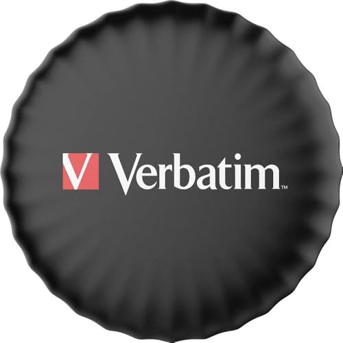 Verbatim My Finder Coin, Bluetooth-spårare för nycklar, ryggsäck, resväska, plånbok och Co, kompatibel med Apple Var är? , nyckelfinnare med utbytbart batteri och skyddsfodral